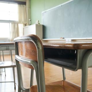 empty classroom